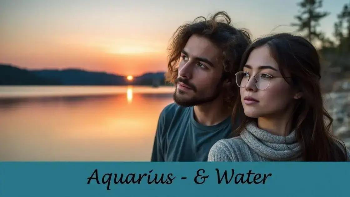 Como signos de água se relacionam com aquário Como signos de água se relacionam com aquário