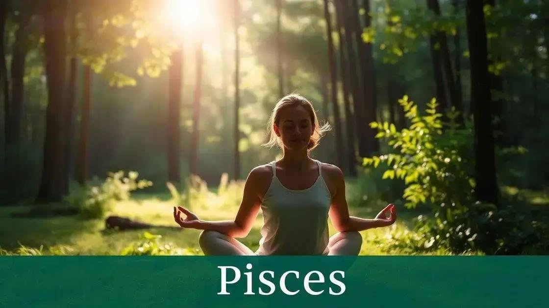 dicas para equilibrar emoções de quem tem o signo de peixes