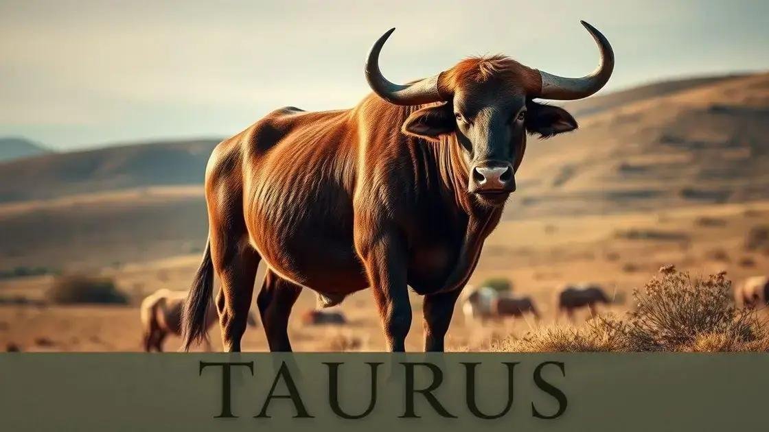 o que significa o signo touro: descubra características e simbolismos essenciais