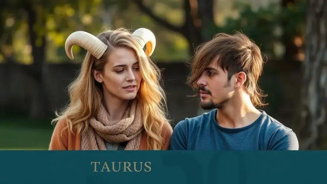 qual signo não combina com touro: descubra os que geram mais conflitos